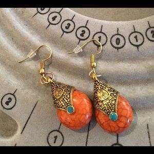BoHo style Bali inspired drop earrings